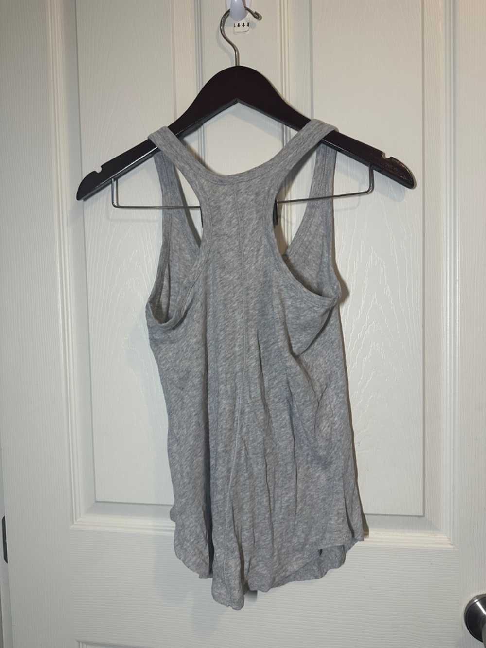 Chaser Light Gray Racerback Tank Top - Picture 5 of 5